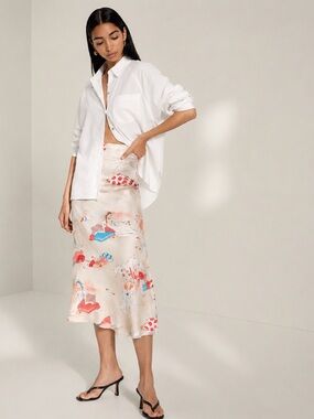 Aritzia Wilfred Midi Skirt